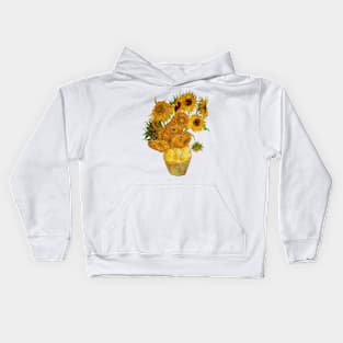 Van Gogh - Sunflowers Kids Hoodie